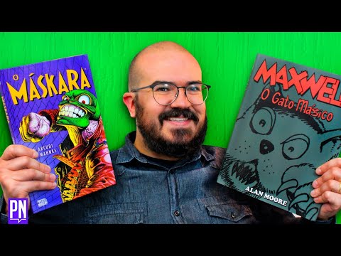 Mostrando lançamentos em detalhes: O MÁSKARA e MAXWELL GATO MÁGICO | Saga da Editora 44