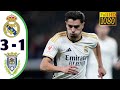 Real Madrid vs Arandina 3-1 Copa Del Rey Goals Football & Highlights HD🔥✨ 2024
