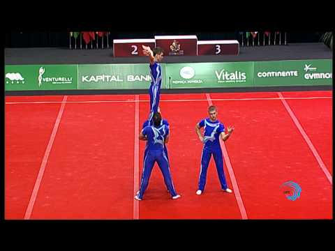 BELARUS, Men's Group -- Euroacro 2013