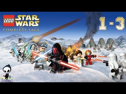 Lego Star Wars: The Complete Saga walkthrough 100% Part 1-3