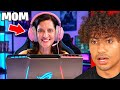 MOM BECOMES A GAMER FOR HER SON