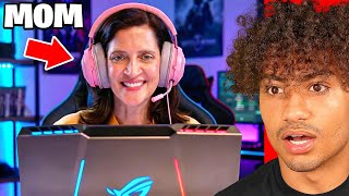 MOM BECOMES A GAMER FOR HER SON!