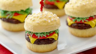 HOW TO MAKE CHEESEBURGER CUPCAKES - NERDY NUMMIES