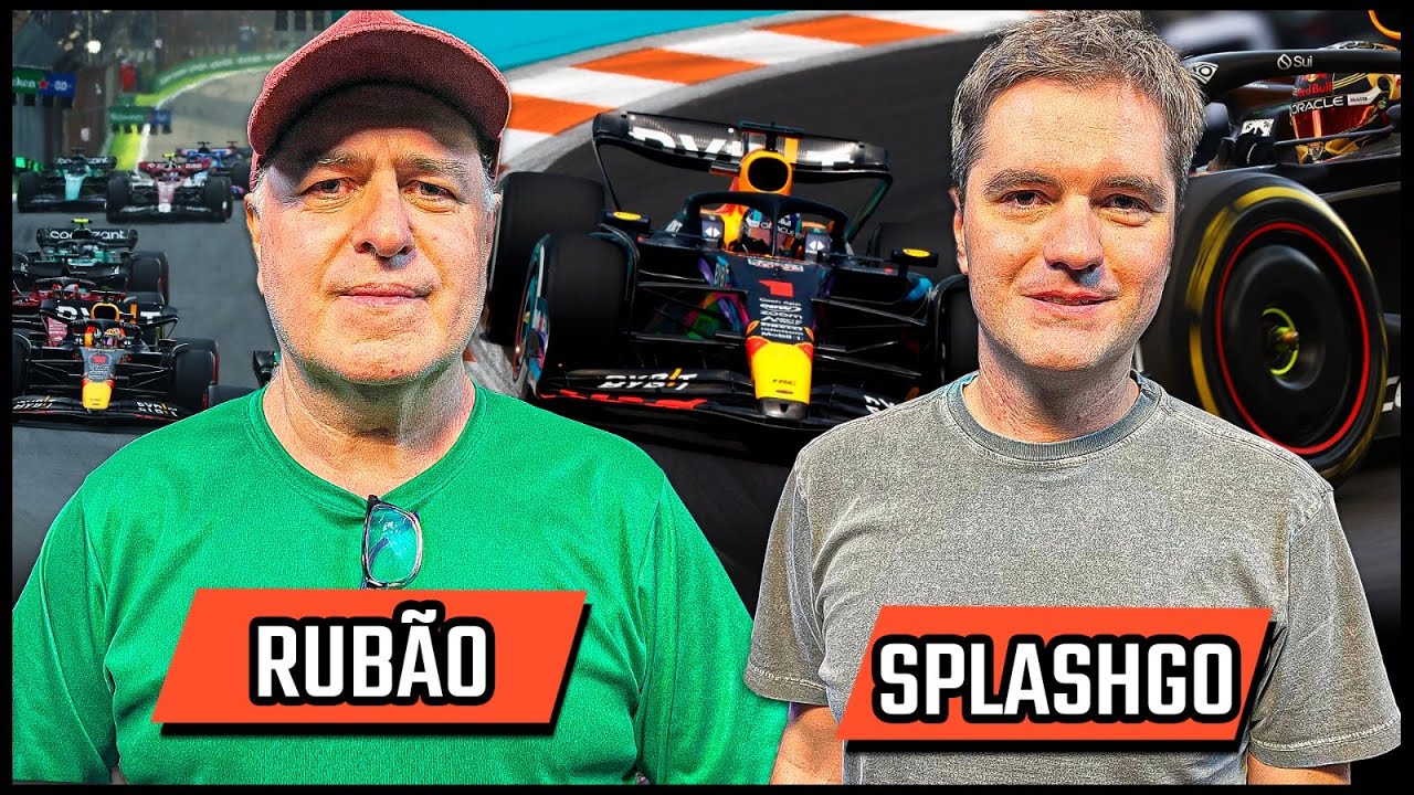 Rubão e Rodrigo Lamonato SPLASH AND GO - TUDO SOBRE FORMULA 1 - Podcast 3 Irmãos #668