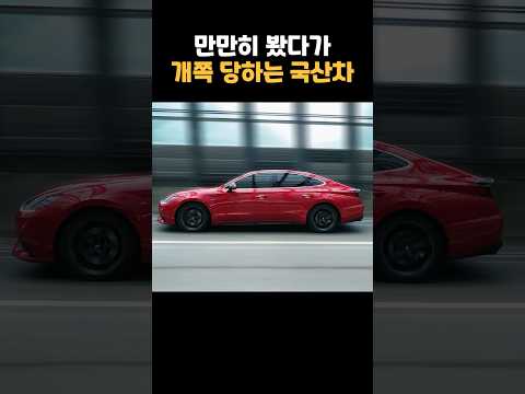 이 국산차 만만히 봤다가, 무조건 참교육 당합니다