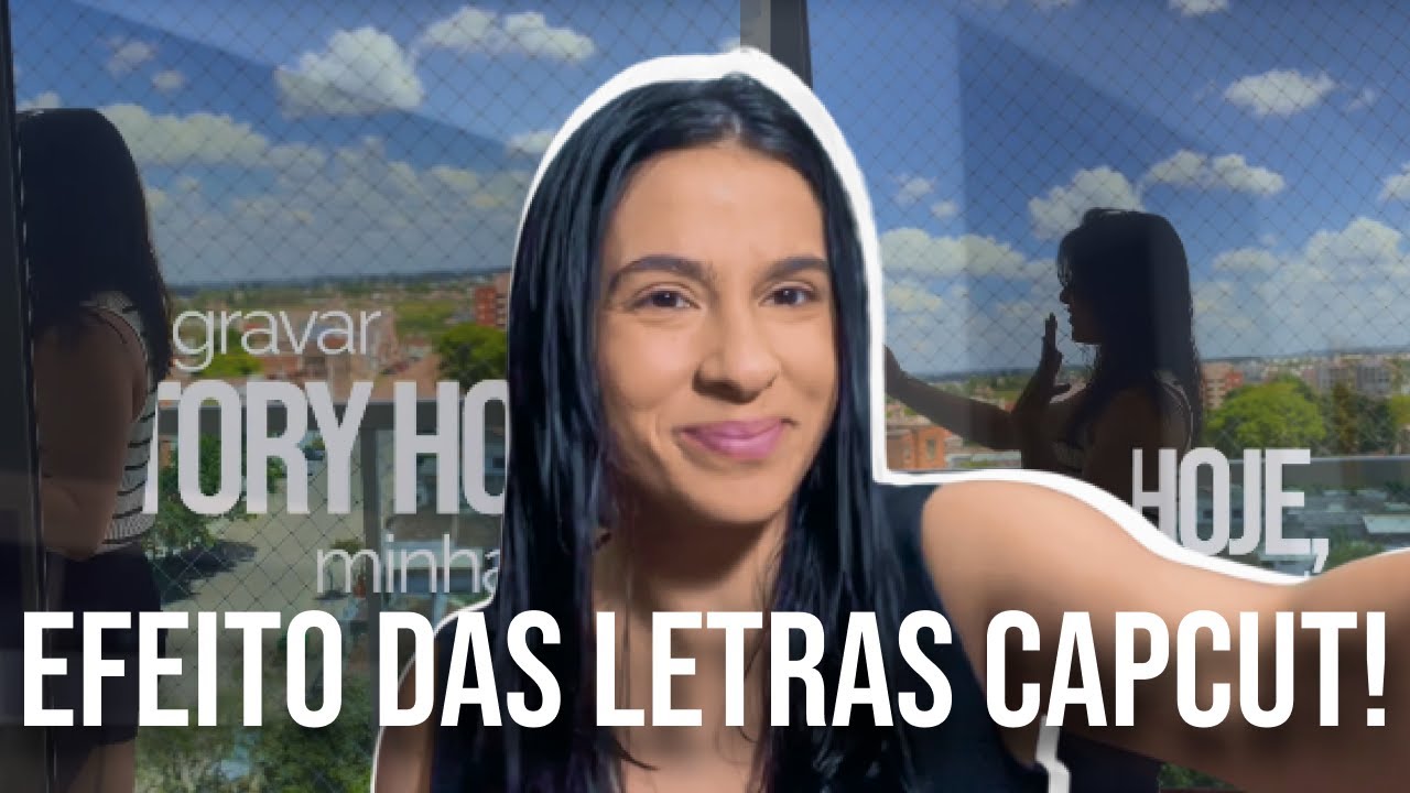 Como fazer as letras acompanharem o movimento do vídeo | TUTORIAL CAPCUT
