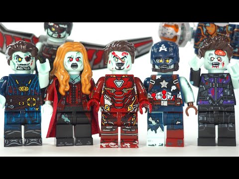 LEGO Marvel Studios' What If...? | Marvel Zombies Unofficial Lego Minifigures