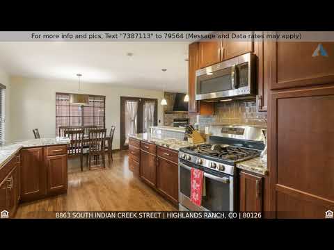 Priced at $569,000 - 8863 South Indian Creek Street, Highlands Ranch, CO 80126