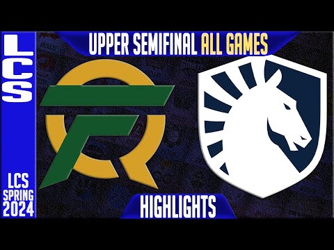 FLY vs TL Highlights ALL GAMES | LCS Spring 2024 Playoffs Semi-final | FlyQuest vs Team Liquid