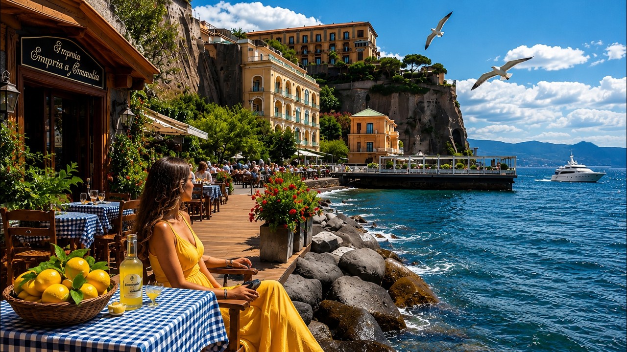 Walking in Sorrento – The Italian Town of Lemons and Sea Views