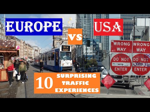 E.U. vs U.S. - 10 Shocking Traffic Differences