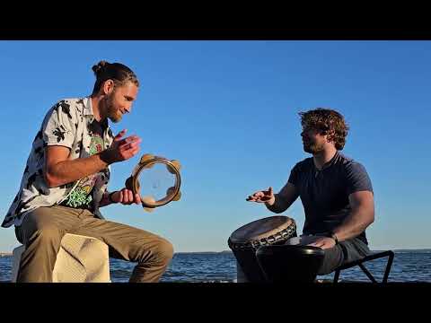 Riq, Djembe, Darbuka Beach Jam - Mistaken Enemy