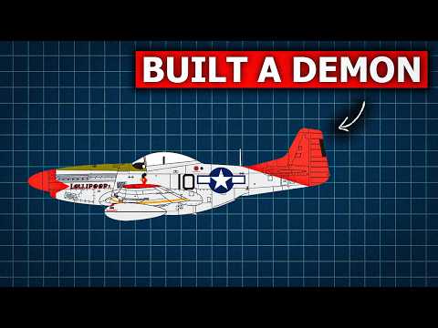 The Engineering 'Error' That Made the P-51 Dominate The Skies