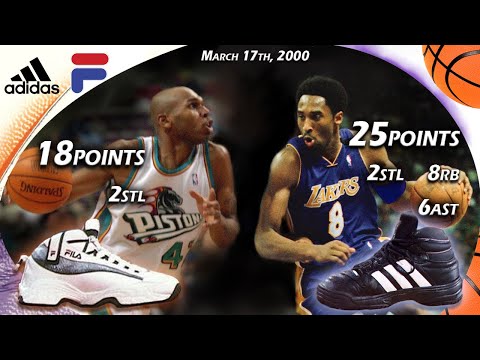 Kobe Bryant VS Jerry Stackhouse Face-off March 17th 2000