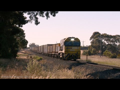 Pacific National 3XM4 Steel Train At Inverleigh (29/12/2021) - PoathTV Australian Railways
