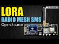 OFF GRID LORA Radio Mesh Text Messaging Meshtastic