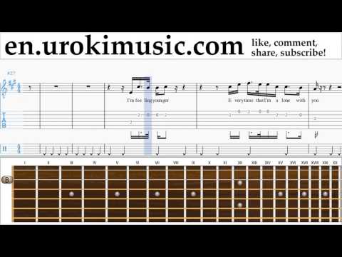 Guitar lessons Ed Sheeran - How Would You Feel (Paean) Sheet Music Tutorial Part#2 um-hli352