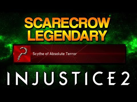 INJUSTICE 2: LEGENDARY SCARECROW SCYTHE FINALLY