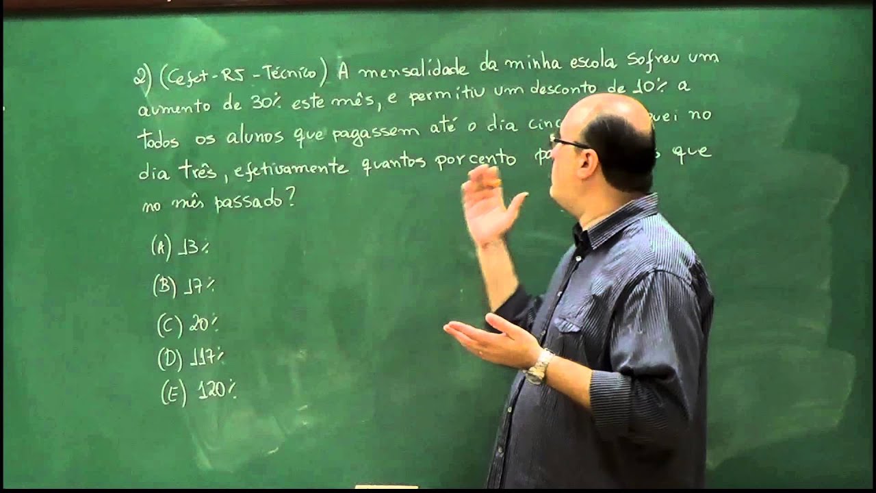 Exercícios de acréscimos e descontos