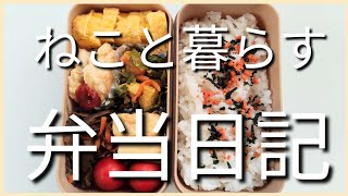 ねこと暮らす前日作り置き弁当日記です