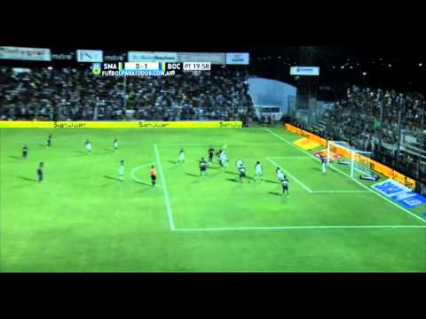 El Cata al palo. San Martín SJ 0 - Boca 1. Fecha 6. Primera División 2015. FPT.