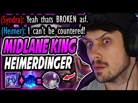 Why you should appreciate Heimerdinger in Season 11? HEIMER COUNTERS SYNDRA? - League of Legends