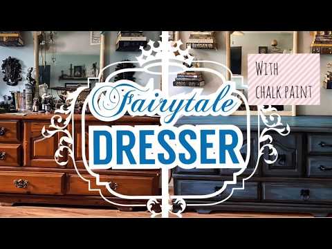 Fairytale DIY Chalk Paint Dresser