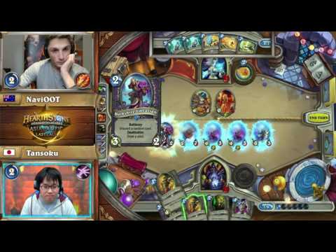 NaviOOT's freeze mage versus Tansoku's discard warlock