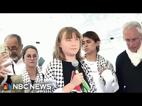 Israel threatens aid boat heading to Gaza carrying Greta Thunberg