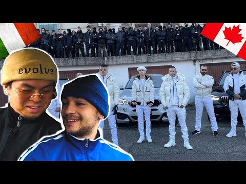 CANADIANS REACT TO ITALIAN DRILL - 167 GANG- BMW (OFFICIAL VIDEO)