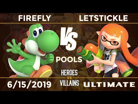 Heroes vs Villains: Pools - Firefly (Yoshi) vs LetsTickle (Inkling)