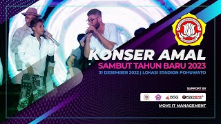 Download lagu GIHON MAREL - GAGAL BERJUANG | KONSER AMAL SAMBUT TAHUN BARU 2023 POHUWATO mp3