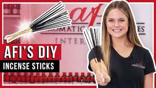 How to Make Incense Sticks DIY