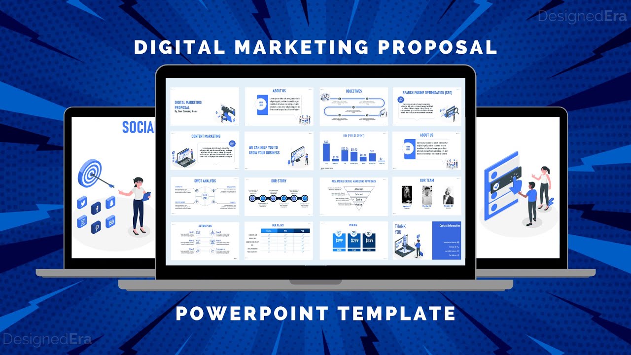 Digital Marketing Agency Proposal PowerPoint Template