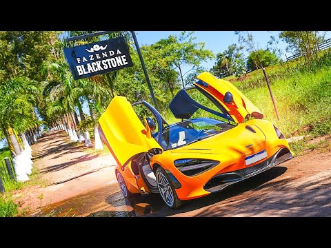 I WENT TO MY FARM IN A MCLAREN 720S!
