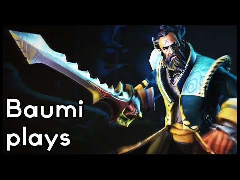 Dota 2 | DOUBLE DIVINE!! GREATEST THROW OF ALL TIME!! | Baumi plays Kunkka