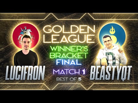 Beastyqt vs LucifroN - $125k Golden League - Winner's Bracket Final - Game 1 - (Age of Empires 4)
