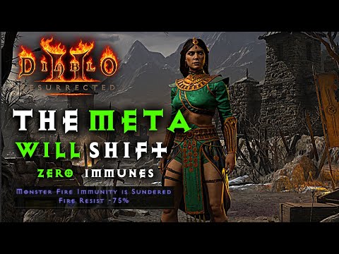 Breaking All Immunities With New Sunder Charms - Diablo 2 Resurrected   Season 2