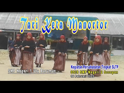 Tari Keta Manortor - SMP Negeri 1 Ulu Barumun