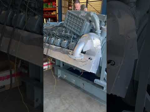 1990 DEUTZ BA12M816U / RELIANCE GEN SET 630 KVA