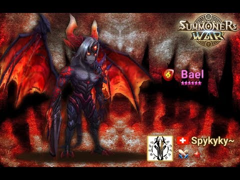 Summoners War : Special League - How to use Bael ( Fire Demon ) in the right way , Cleave team FTW