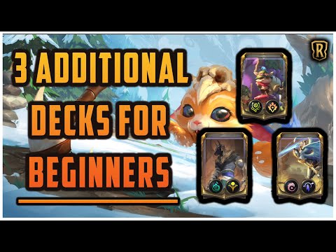 3 Additional Beginner Friendly Decks To Jumpstart YOUR Climb in Legends of Runeterra!