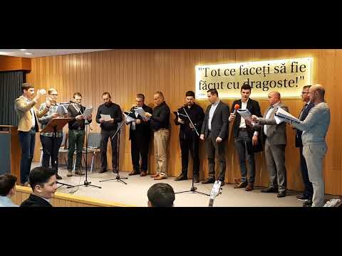 2024.01.28 : "SPRIJIN IN CLIPA GREA" - Corul barbatesc al bisericii Eklesia- Burg