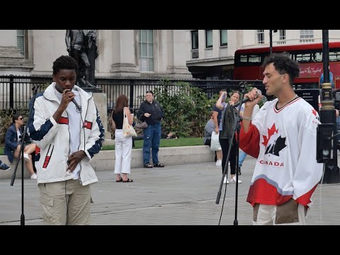 Victor Ray and Adum - singing buskers - Part 2 _31st July 2021.