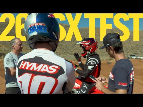 HRC Off Season SX Testing: Trey Canard and Chance Hymas