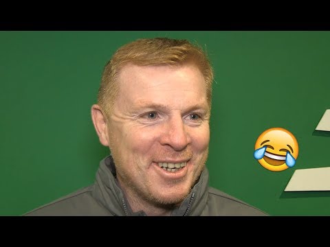 🤣 Rod Stewart interrupts Neil Lennon's post-Celtic v Rangers interview