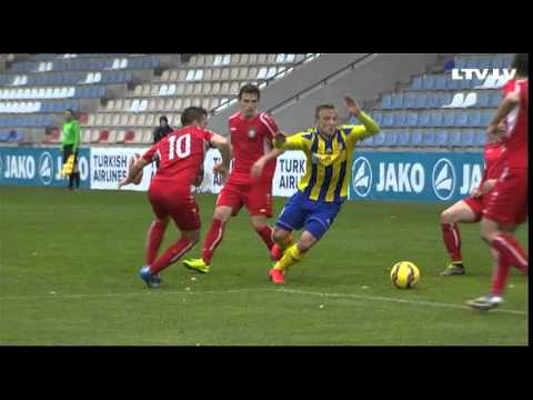 Latvijas futbola virslīga. Skonto FC - FK Ventspils