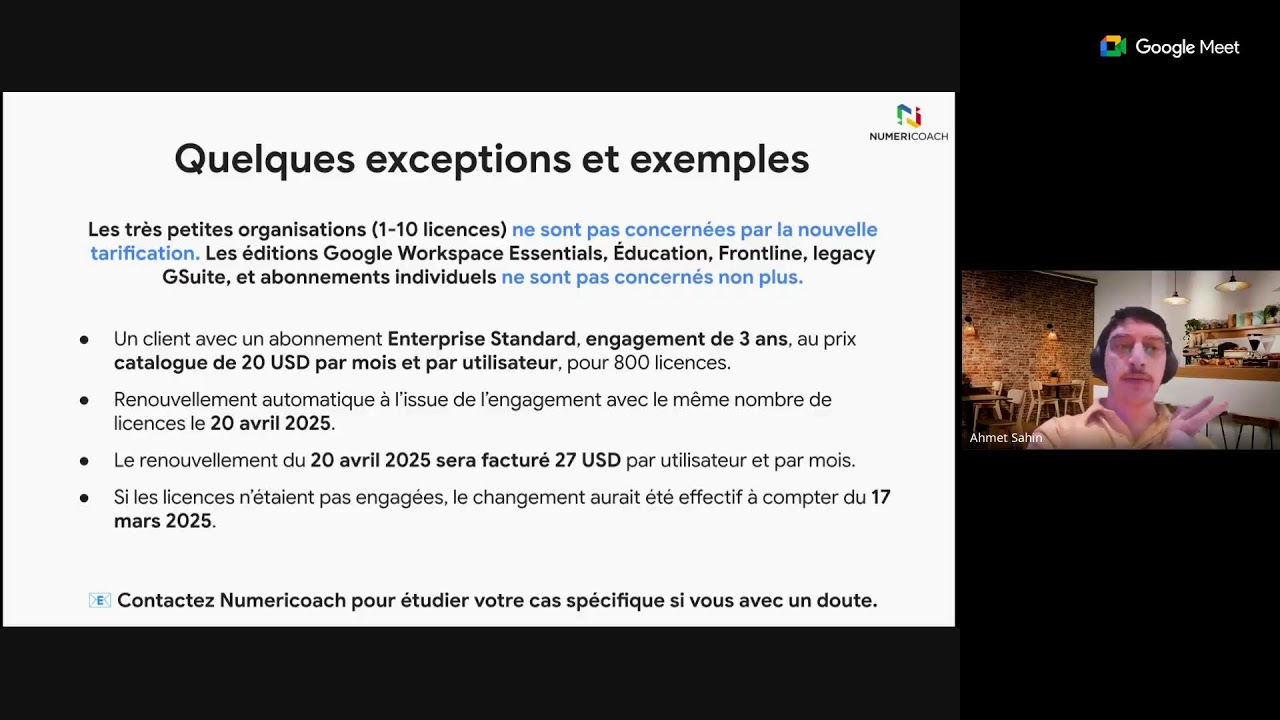 Google Workspace et Gemini : ce qui change en 2025