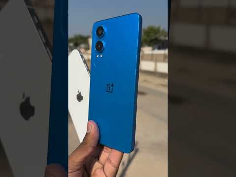 iPhone 12 Vs OnePlus Nord CE 4 Lite Small Comparison #shorts