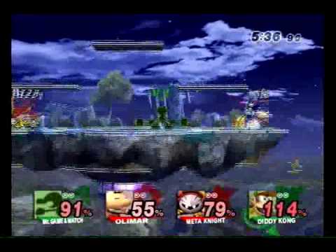 SSBB - Sovaman's $5 Venue Doubles - Junebug (MK) & Logic (Olimar) vs. Deez (Diddy) & GIMR (G&W) 1